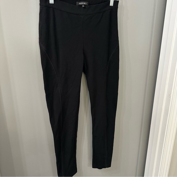 Lafeyette 148 Black Stretchy Slack Pants Size Medium - Picture 2 of 5
